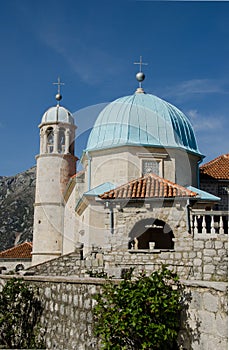 Church of Our Lady of the Rocks, Kotor Bay, Montenegro photo